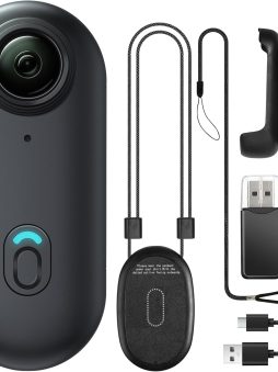128GB FHD 1080P Mini Body Camera, Wearable Action Body Cam, Thumb Size Hands Free Recording Body Worn Camera, Premium Portable Camcorder Mount Anywhere for Work, Travel, Pet Walking (Black)