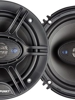 Blaupunkt 6.5-Inch 360W 4-Way Coaxial Car Audio Speaker, Set of 2