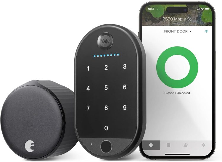 Yale August Wi-Fi Smart Lock with Keypad Touch in Black - Image 11